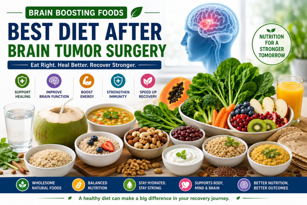 Brain-boosting foods for recovery after surgery