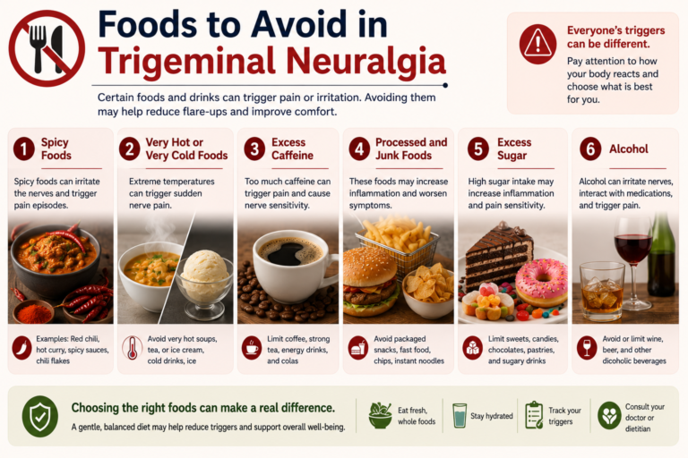 Foods to avoid with trigeminal neuralgi