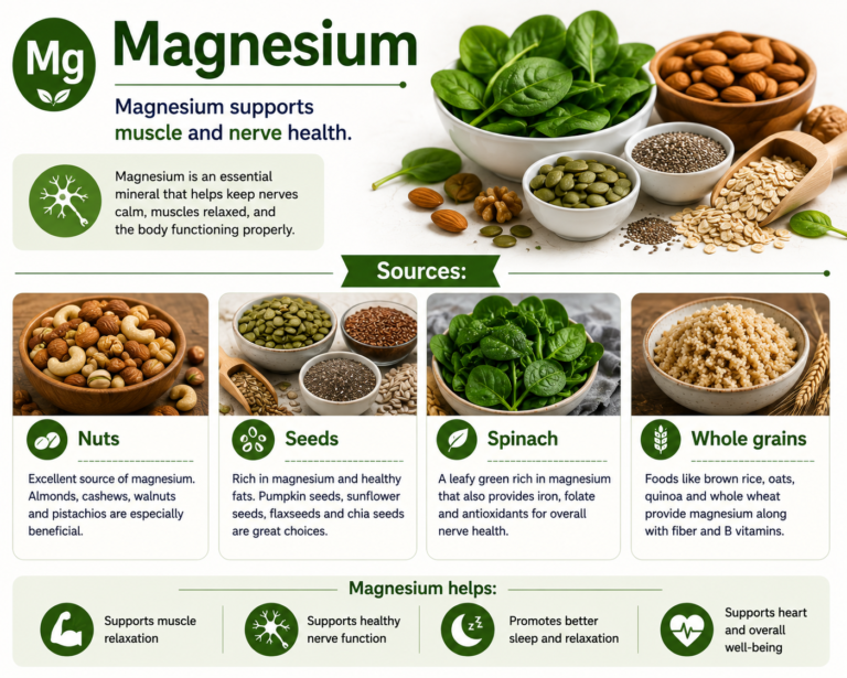Magnesium key sources and benefits