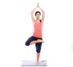 Vrikshasana (Tree Pose) for Grounding Energy