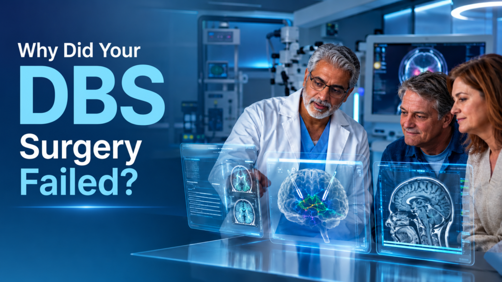 why did your dbs surgery failed